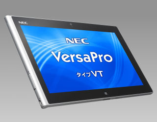 NEC、10.1型で重量590gの法人向けWindowsタブレット「VersaPro タイプVT」