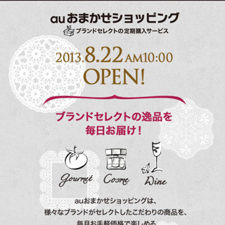 KDDI、キュレーターによる厳選商品が毎月自宅に届く定期購入サービス