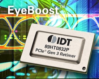 IDT、16レーンPCI Express 3.0信号コンディショニングリタイマを発表