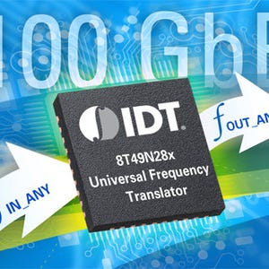IDT、100GbEインタフェース向け第3世代ユニバーサル周波数変換器を発表