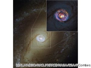 ALMA望遠鏡、近傍と超遠方のブラックホールのジェットを観測
