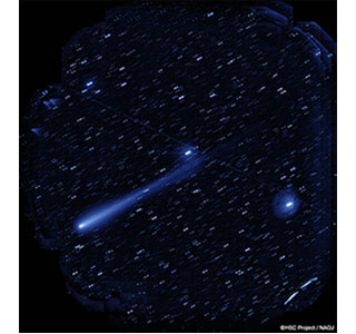 アイソン彗星、“すばる”最新カメラが撮影