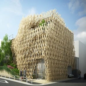 東京都・南青山に建築家・隈研吾が設計したパイナップルケーキ専門店が開店