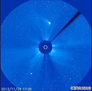 消えたアイソン彗星、肉眼での観測はほぼ不可能 - 国立天文台