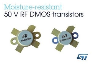 ST、耐湿型RFパワートランジスタ2品種を発表