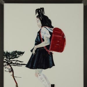 東京都・府中で画家 O JUNの大規模個展 - 出来事の断片のような場面を描く