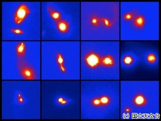 複数の超巨大ブラックホールが活動する合体銀河は少ない - すばる望遠鏡