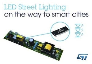 ST、地方自治体のコスト削減に寄与する街灯用LED照明ソリューションを発表