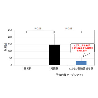 L.ガセリ乳酸菌を摂取すると子宮内膜症の進行を抑制できる!? - 明治が確認
