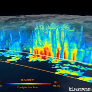 JAXA、全球降水観測計画主衛星(GPM主衛星)の初画像の取得に成功