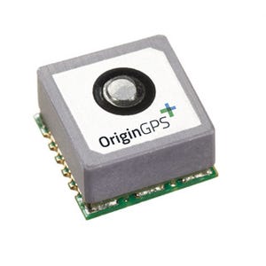 CSRとOriginGPS、小型フォームファクタの低消費電力GNSSモジュールを発表