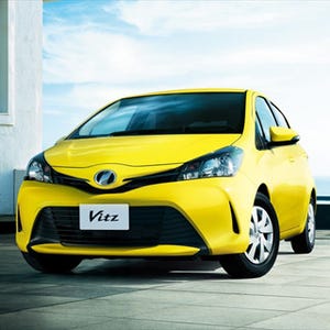 トヨタ、新開発エンジンで燃費25.0km/Lを達成した改良版「ヴィッツ」を発売