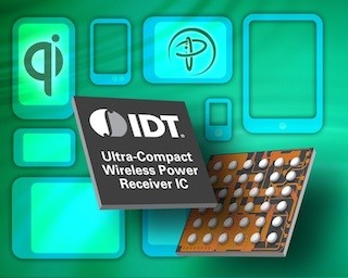 IDT、実装面積を70%削減する超小型ワイヤレス給電レシーバを発表