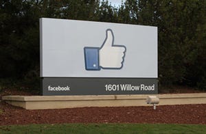 Facebookの1-3月期決算、売上72%増、モバイル広告が好調