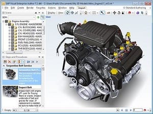 SAP、業務で3Dコンテンツを活用する「SAP 3D Visual Enterprise 8.0」