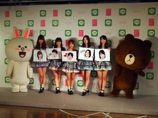 LINEとAKB48がコラボ - 総選挙上位者はスタンプ化して販売へ