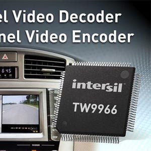 Intersil、車載アラウンドビュー向けマルチチャネル・ビデオデコーダを発表