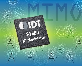 IDT、次世代ワイヤレス通信向けの低電力IQモジュレータを発表
