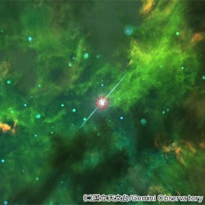 国立天文台など、ガンマ線バーストの母銀河より分子ガス由来の電波を検出