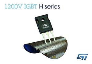 ST、長寿命と低消費電力/堅牢性向上を実現した1200V耐圧IGBTを発表