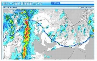 JR東海、新幹線の集中豪雨対策に高精度雨量レーダを試験導入
