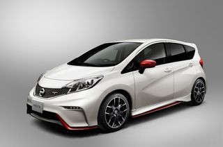 日産、今秋発売予定の「ノート NISMO」を初公開