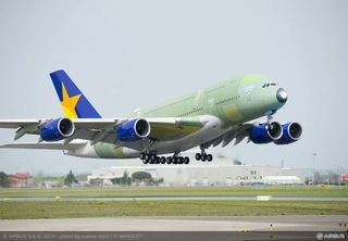 スカイマーク、エアバスA380導入難航の理由を説明