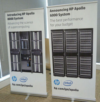 日本HP、水冷を採用したHPCの新システム「HP Apollo 8000 System」