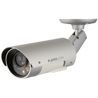 プラネックス、防水・防塵で夜間撮影もできる屋外対応ネットワークカメラ