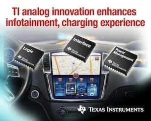 TI、車載インフォテインメントと充電環境を向上させるアナログ製品を発表