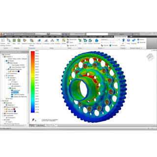 オートデスク、構造解析ソルバー「Autodesk Nastran 2015」を9月1日より発売