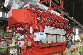 新潟原動機、新型ディーゼルエンジン「V28AHX」を開発