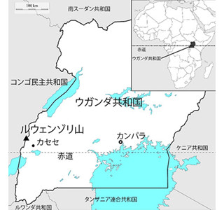 消滅寸前の熱帯氷河にコケ集合体を発見