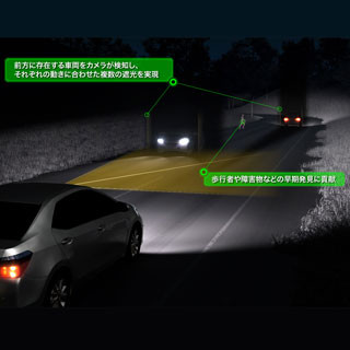 トヨタ、2015年発売の新型車に次世代照明技術「LEDアレイAHS」を採用
