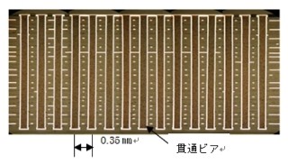 OKI、0.35mmピッチ1000ピン半導体用30層プリント配線板の量産技術を確立