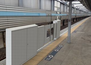 東京メトロ、東西線妙典駅で大開口ホームドアの実証試験