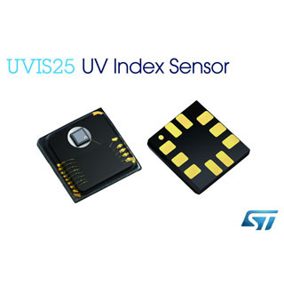 ST、UVセンサ「UVIS25」を発表 - 2015年Q2より量産を開始
