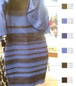 あなたに見えたのは白 金のドレス 青 黒のドレス 世界中を巻き込んだドレス騒動を科学的に検証する Tech