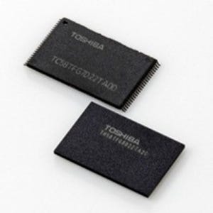 東芝、48層積層プロセスを用いて16GBを実現した3D NANDメモリを製品化