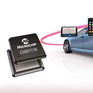 Microchip、自動車内ネットワーク向け低コストMOST150 INICを発表