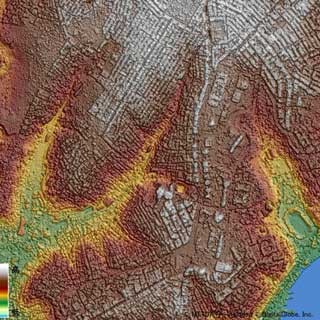 NTTデータ、デジタル3D地図サービスに2m解像度版を追加 - STL形式にも対応