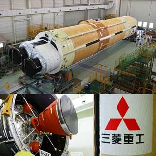 三菱重工業、今夏打ち上げ予定のH-IIBロケット5号機を公開 (画像集あり)