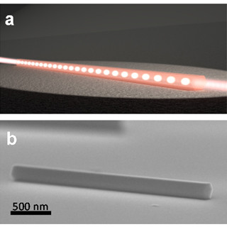 東大、ナノワイヤ量子ドットレーザの室温動作に成功