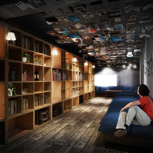 東京都・池袋に"泊まれる本屋"がテーマのホステル開業-本棚ベッドで夢を