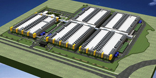 NTTコム、米テキサス州に2万5,000ラック相当のデータセンター建設を開始