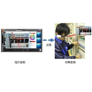 KDDI、スマートグラスにAR画像をリアルタイム表示する遠隔作業支援システム