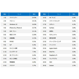 ITエンジニアに聞く、2015年もっとも注目したITワードは?