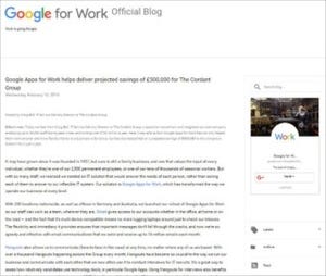 英国人材サービス企業のコスト削減に貢献した「Google Apps for Work」 - Google for Work Official Blog