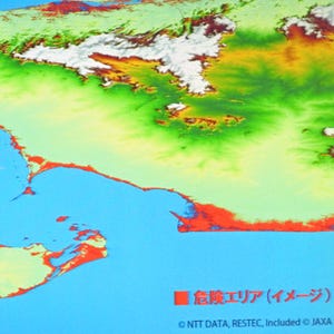 NTTデータ、5m解像度の全世界3D地図が完成 - 大規模災害対策への活用に期待
