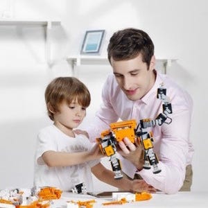 DMM.com、子どもでも作れる工具不要のトイロボット「Jimu Robot」を発売